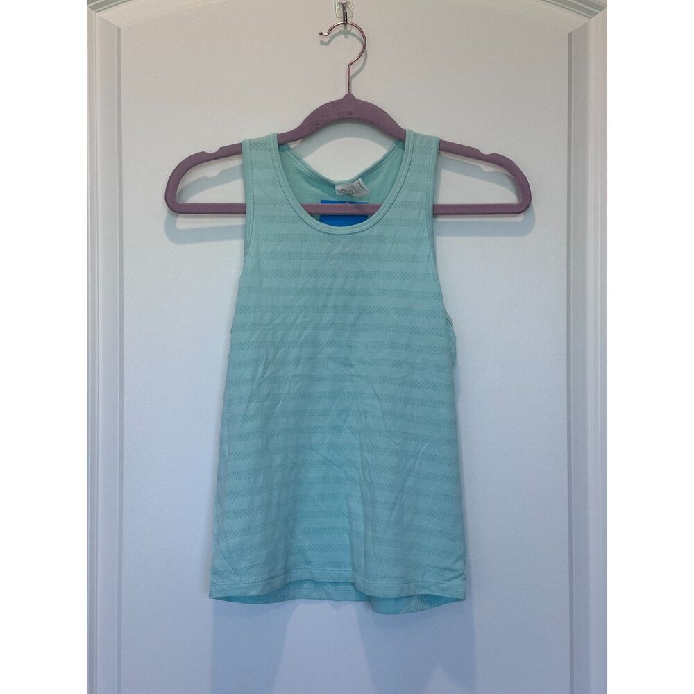NWT DSG Movement Seamless Mesh Tank Waterscape Green Size Girls Medium